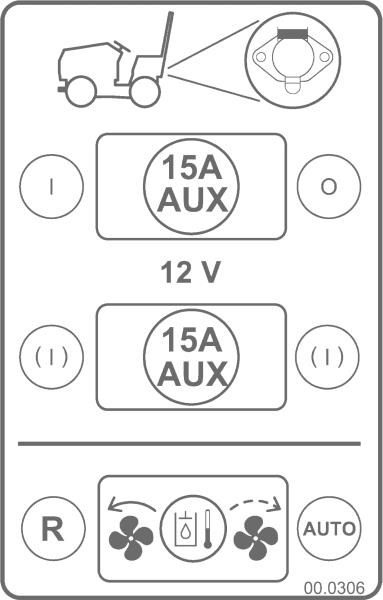 Decal, Rear Control