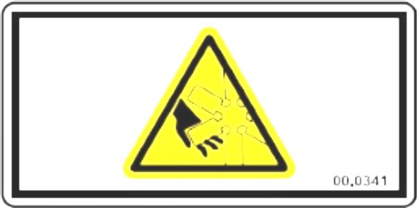 Decal, Warning Fan