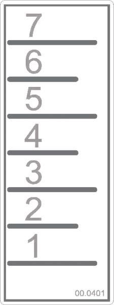 Decal, Cutting Height