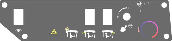 Decal, Main Switch Panel