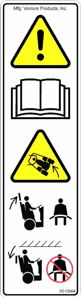 Decal, ROPS 4500/4520