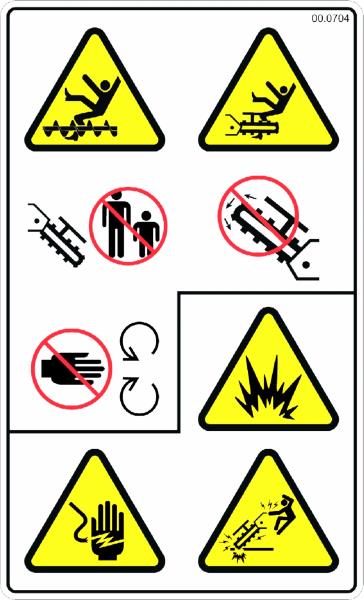 Decal, Trencher Hazard