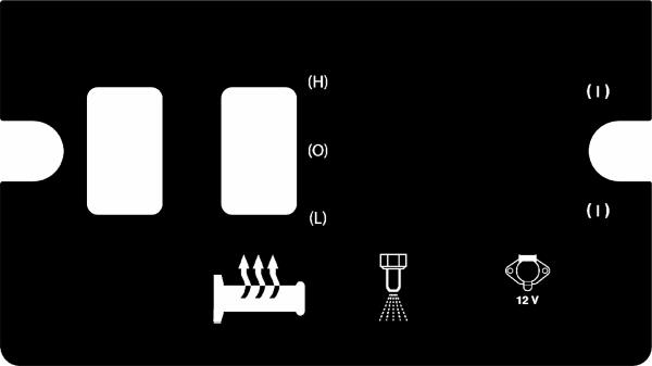 Decal, Right Switch Panel