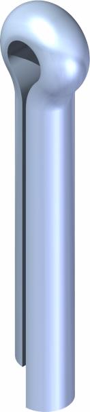 Cotter Pin, 1/8 x 3/4, Zinc