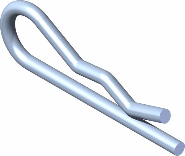 Hairpin, 1/8 x 2  ZP