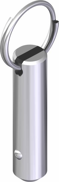 Pin, Ball 1/2 x 1.4 Usable Length