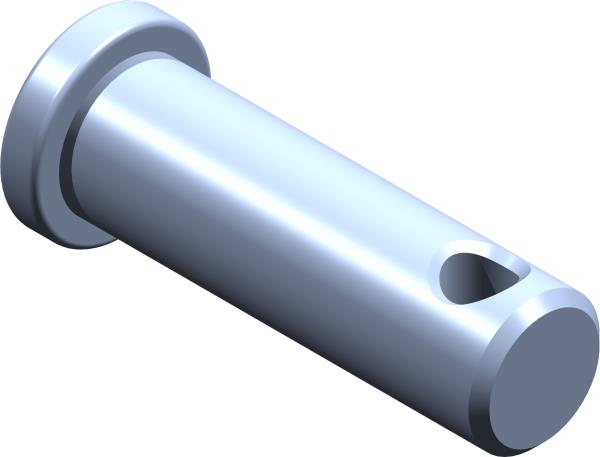 Clevis Pin, 5/16 x 1 ZP