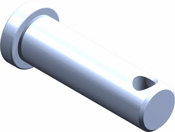 Clevis Pin, 3/8 x 1 1/4 ZP