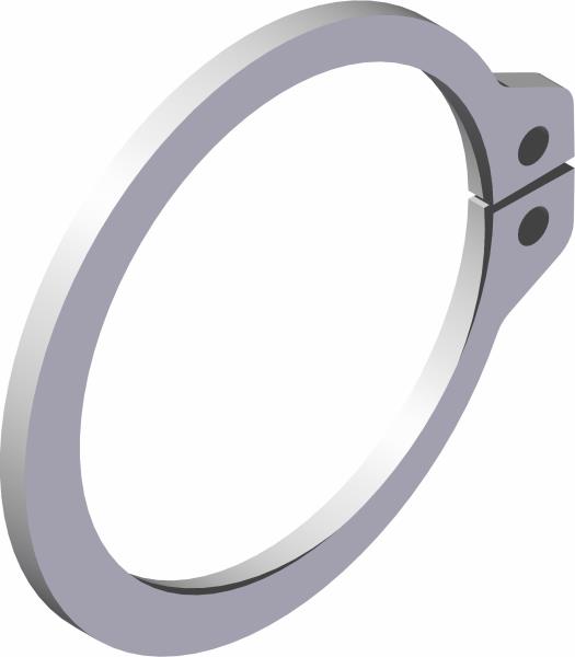 Snap Ring, Ext. 3/4" Shaft .042 W