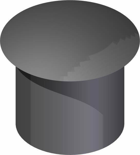 Plug, for 3/8 Panel Hole