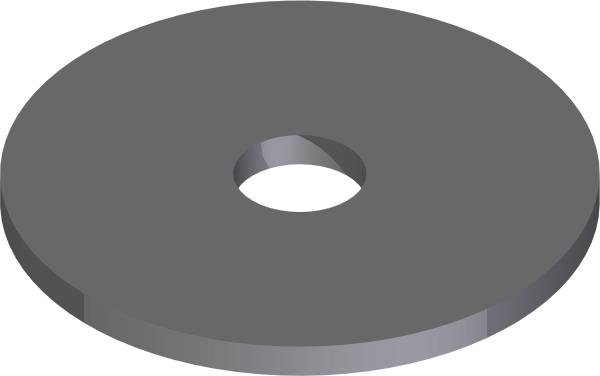 Washer, 1/2ID x 2-1/4od 1/8Thk