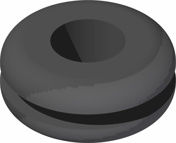 Grommet, 3/8ID, 7/8OD, 3/8Thk