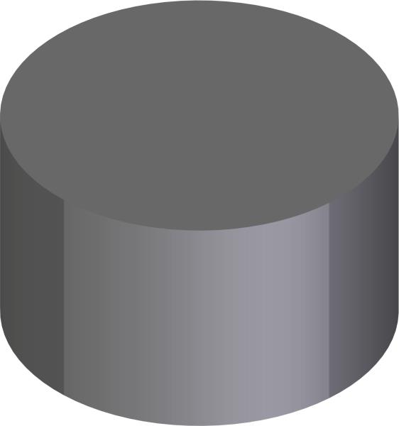 Bumper, Rubber Cylindrical