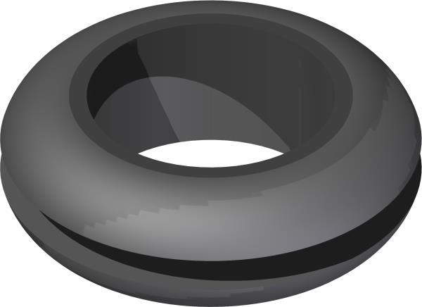 Grommet, 7/16ID, 3/4OD, 1/4Thk