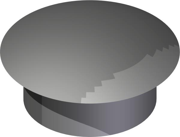 Plug, for 7/8 Panel Hole
