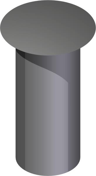 Plug, for 1/4 Panel Hole