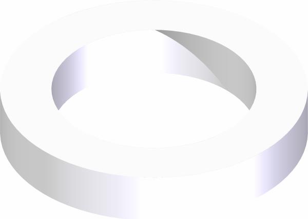 Washer, .544 ID x .817 x .14 Nat