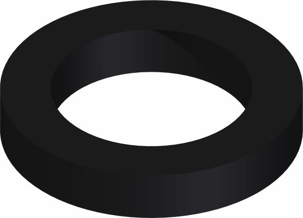 Washer, .544 ID x .817 x .14 Blk