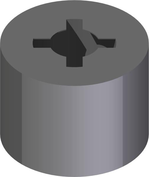 Spacer, 1/4 x 1/2 x 3/8L