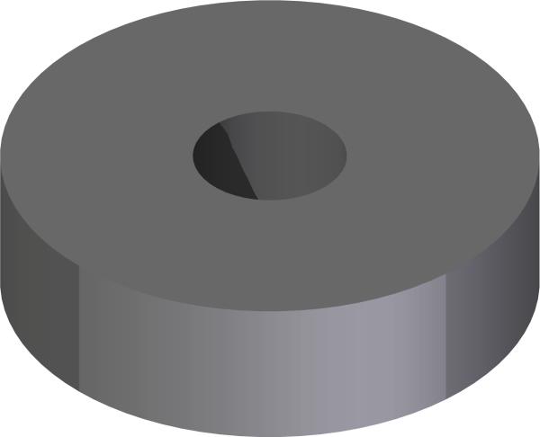 Washer, 1/4 ID x 7/8 OD x 1/4T
