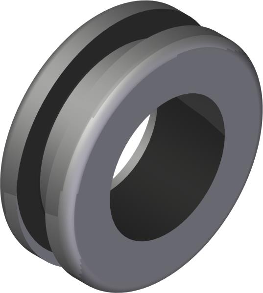 Grommet, 1 ID, 1-3/4 OD, 5/8 Thk