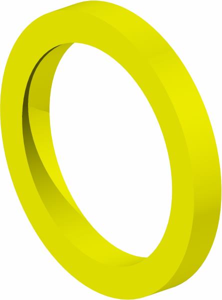 Washer, .905 ID x 1.170 x .140 Yellow
