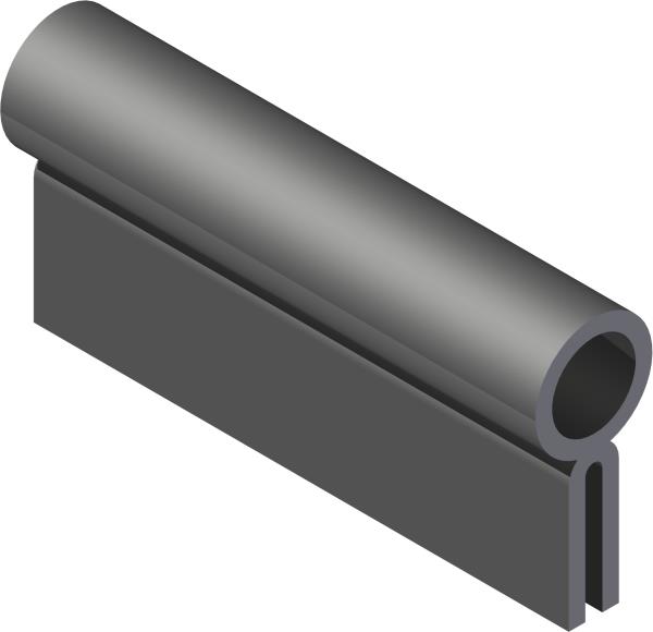 Trim, 7/16" Bulb Seal Top 1/16T