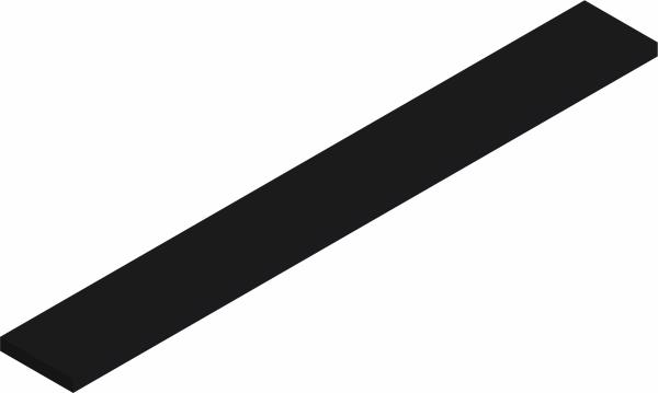 Weatherstrip, 1/8 x 3/4