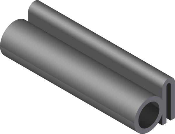 Trim, 7/16" Bulb Seal Side 1/16T