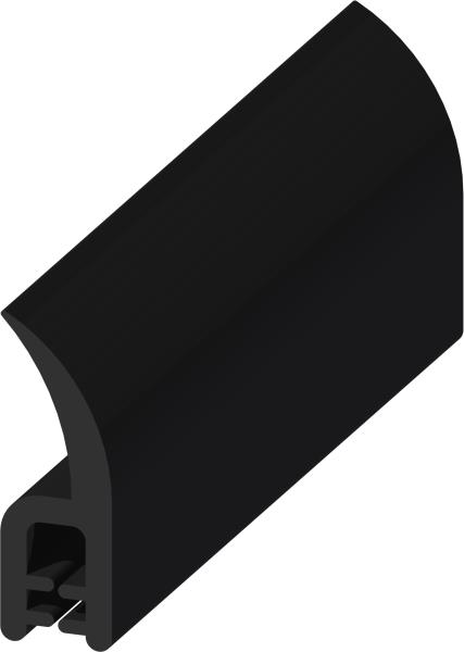 Trim, Seal W/ Wiper 9/16" H