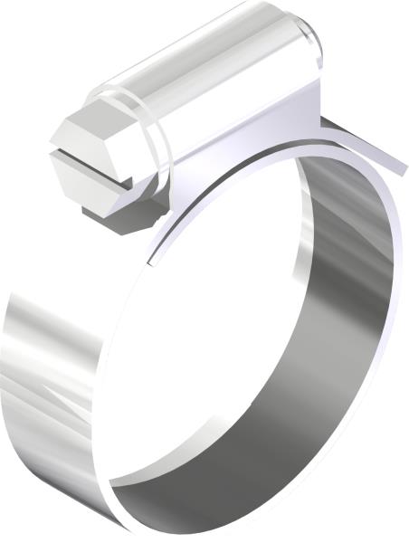 Clamp, Hose SS 13/16 To 1-1/2
