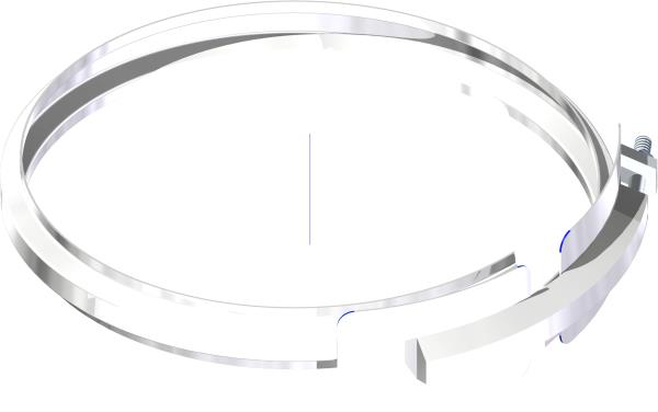 Clamp, Hose 8" V-Band w/Nut