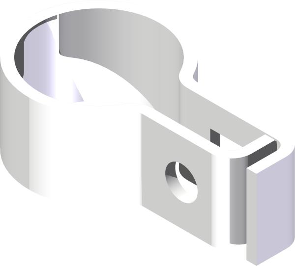 Clamp, 1-1/2" Band 304 SS