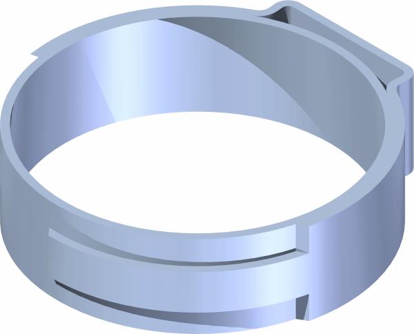 Clamp, Stepless 0.76" to 0.88" SS