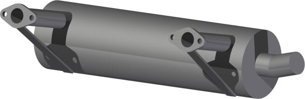 Muffler, Kawasaki 31 HP Gas
