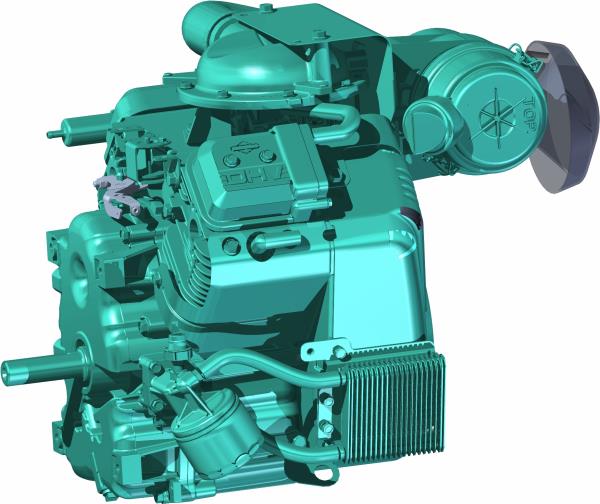 Engine, B&S Vang 23 hp Gas AC
