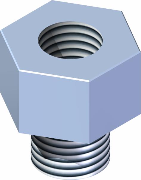 Fitting, Adapter 1/4 x M16