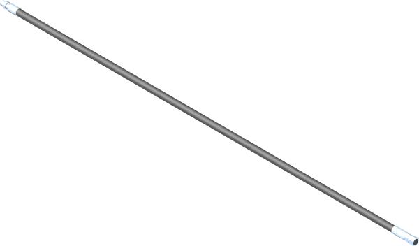 Hose, 1/4x48.00 SAE 100R17AR