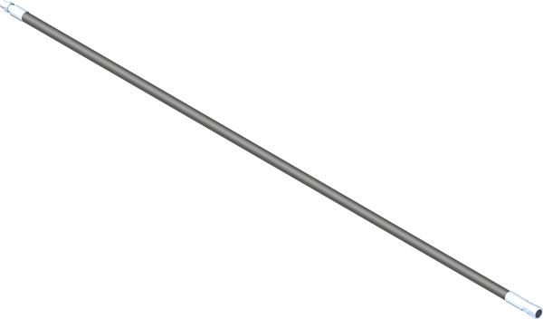 Hose, 1/4x45.00 SAE 100R17AR
