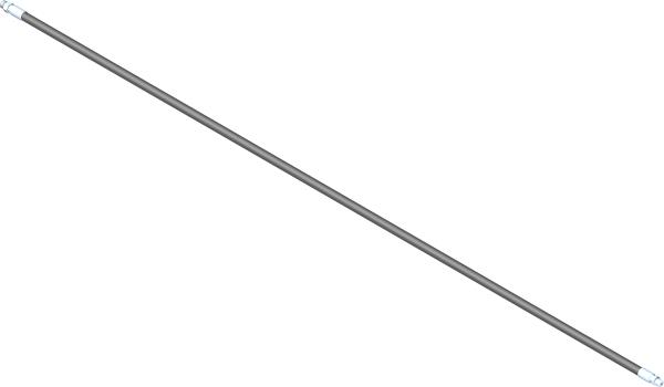 Hose, 1/4x63.00 SAE 100R17AR