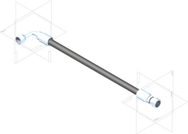 Hose, 3/8x16.00 SAE 100R17AR