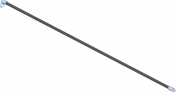 Hose, 1/4x63.00 SAE 100R17