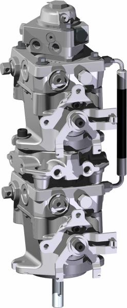 Pump, Hydrogear Tandem Asm