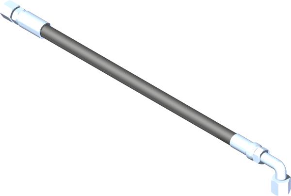 Hose, 1/2x22.00 PLK 250PSI CPE