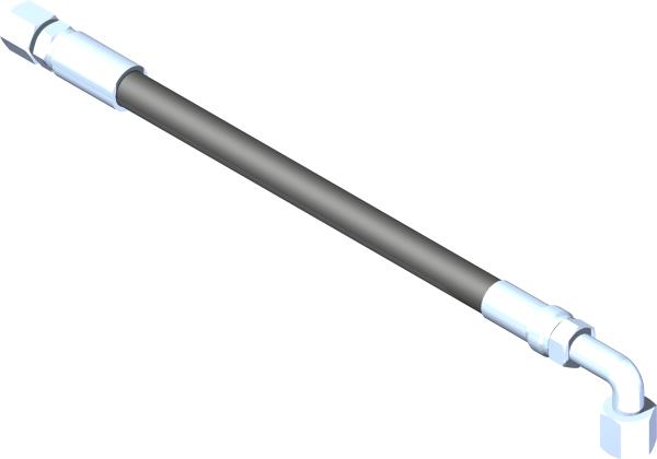 Hose, 1/2x17.00 PLK 250PSI CPE