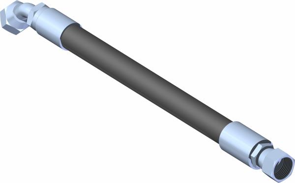 Hose, 1/2X13.75 2, 030 PSI Wp