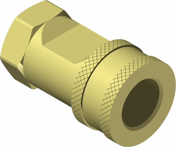 Coupler, Quick Female 1/4