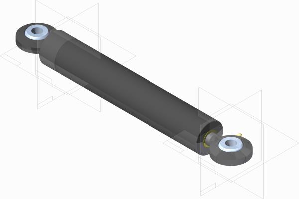 Cylinder, 1-3/4" x 8 Steering