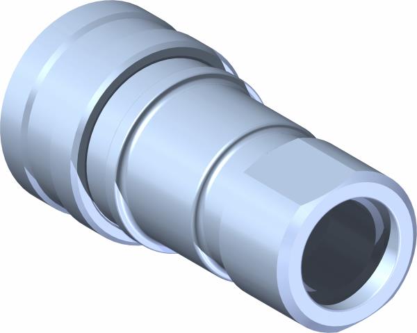 Coupler, Hyd Quick Female 1/4 ORB