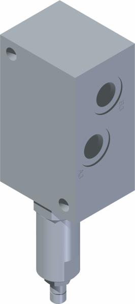 Valve Block, Assembly with Relief Valve